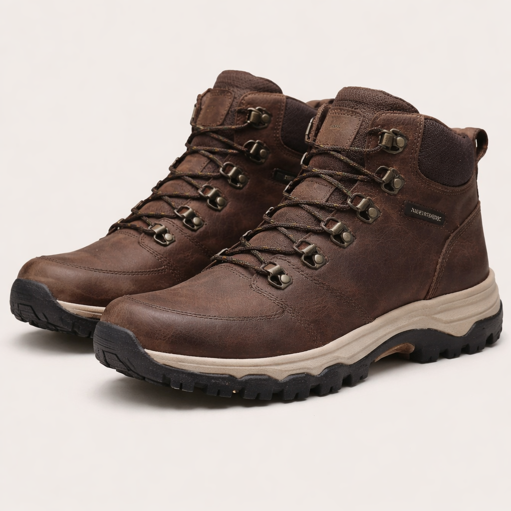 Horizon Waterproof Leather Adventure Boot - Rugged All-Terrain Hiking Footwear